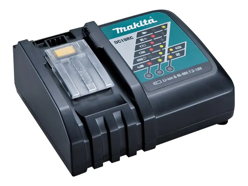 Makita DC18RC - Batterieladegerät - 1 x Batterien laden - für Makita DHP482RTJ, DHP485RF3J, DUR368AZ Makita DC18RC - Batterieladegerät - 1 x Batterien laden - für Makita DHP482RTJ, DHP485RF3J, DUR368AZ