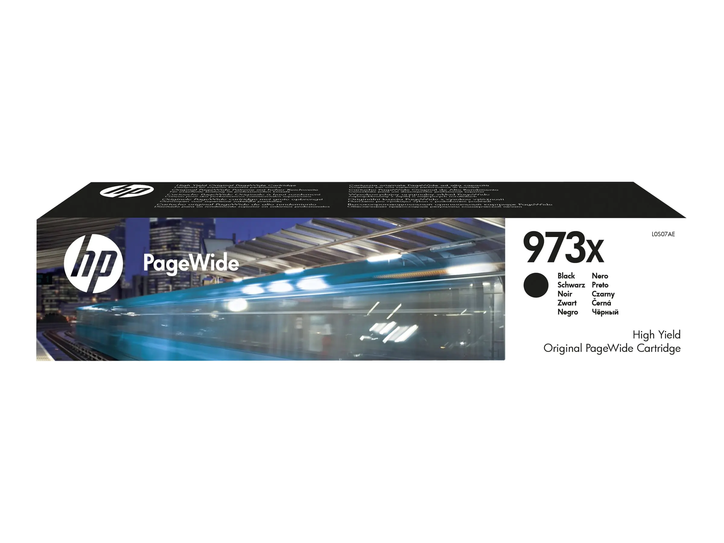 HP 973X - Hohe Ergiebigkeit - Schwarz - Original - PageWide - Tintenpatrone - für PageWide Managed MFP P57750, P55250; PageWide Pro 452, 477 HP 973X - Hohe Ergiebigkeit - Schwarz - Original - PageWide - Tintenpatrone - für PageWide Managed MFP P57750, P55250; PageWide Pro 452, 477