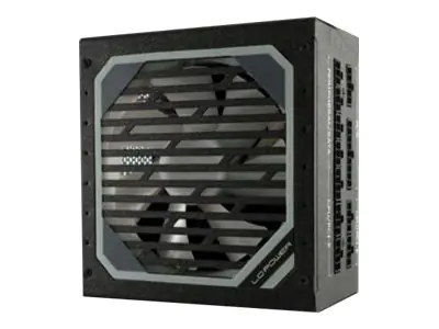 LC Power Super Silent Modular Series LC6650M V2.31 - Netzteil (intern) - ATX12V 2.3/ EPS12V - 80 PLUS Gold - Wechselstrom 110-240 V - 650 Watt - aktive PFC - Hammered Black