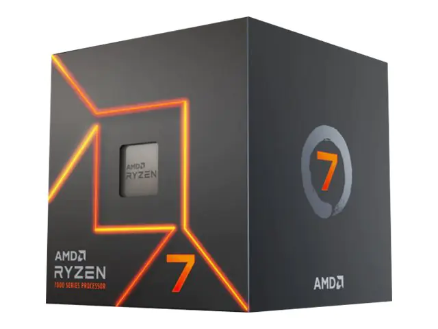 AMD Ryzen 7 7700 - 3.8 GHz - 8 Kerne - 16 Threads - 32 MB Cache-Speicher - Socket AM5 - Box