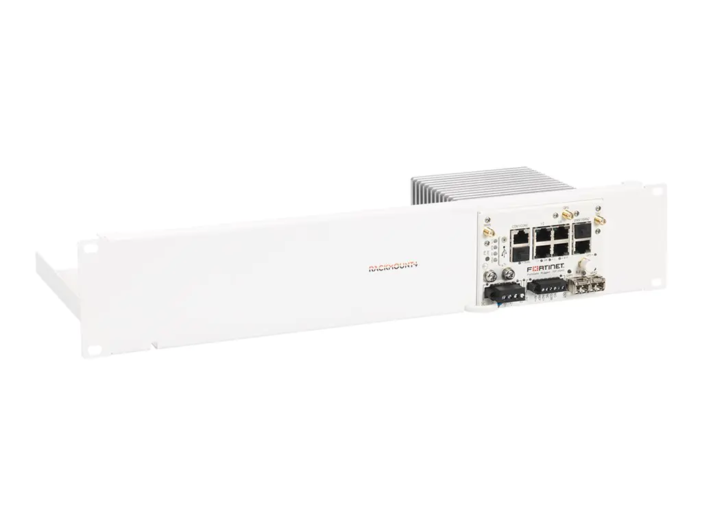 Rackmount.IT RM-FR-T24 - Montagesatz für Netzwerkgeräte - Rack montierbar - Signal White -