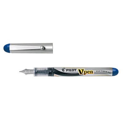 PILOT Füllfederhalter V-Pen 1132003 0,4mm blau