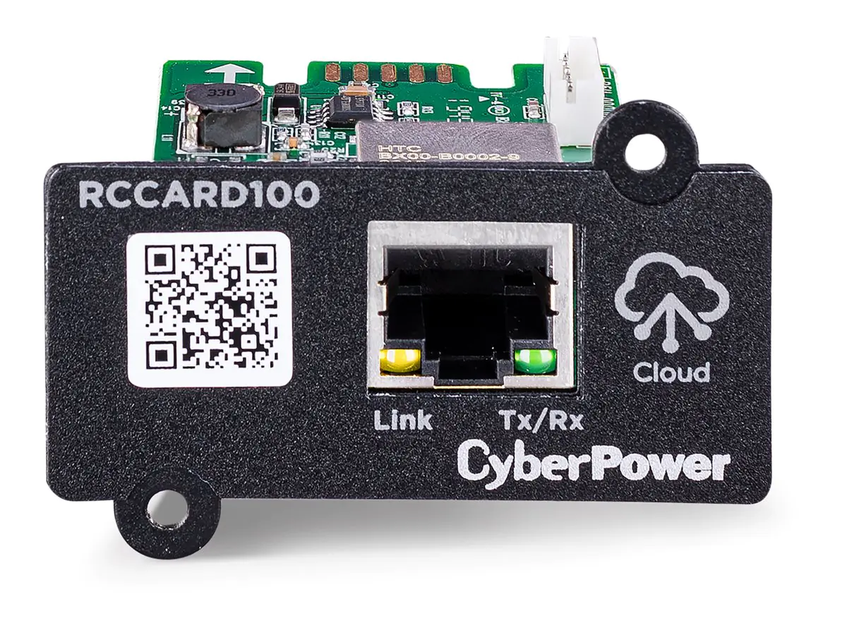 CyberPower RCCARD100 - Fernverwaltungsadapter - 10/100 Ethernet - grün