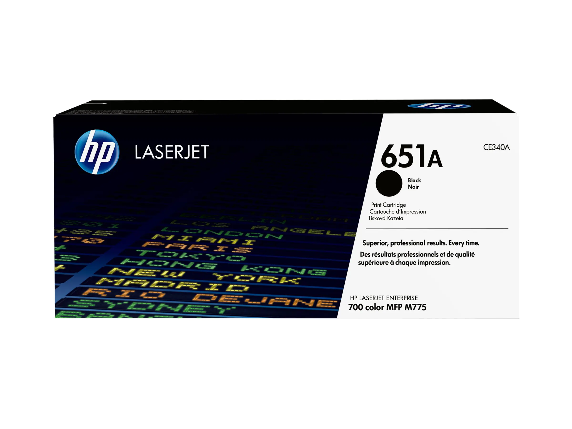 HP 651A - Schwarz - original - LaserJet - Tonerpatrone (CE340A) - für Color LaserJet Enterprise MFP M775; LaserJet Managed MFP M775