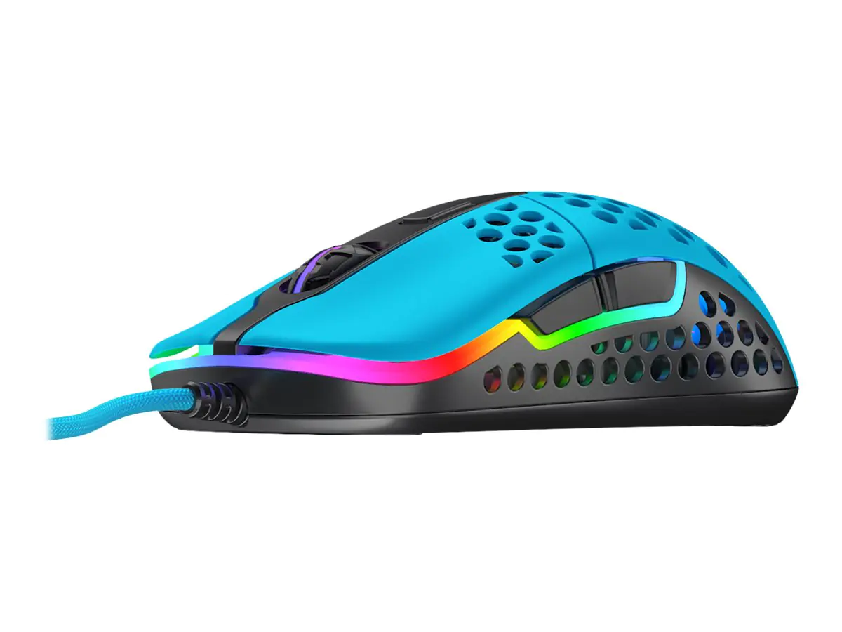 Xtrfy M42 - Maus - optisch - kabelgebunden - USB - Miami Blue - retail