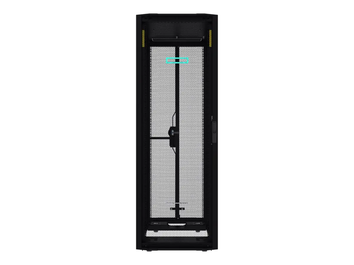 HPE 600mm x 1075mm G2 Kitted Advanced Shock Rack - Schrank Netzwerkschrank - Schwarz - 42HE - 48.3
