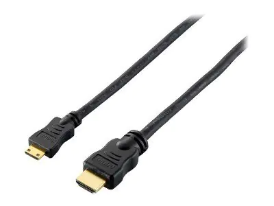 equip - HDMI-Kabel mit Ethernet - HDMI männlich zu 19 pin micro HDMI Type D männlich - 1 m