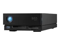 LaCie 1big Dock SSD Pro STHW2000800 - Festplatten-Array - 2 TB - 1 Schächte - SSD 2 TB x 1 - Thunderbolt 3, USB 3.1 (extern) - mit 5 Jahre Servicevertrag für Datenwiederherstellung