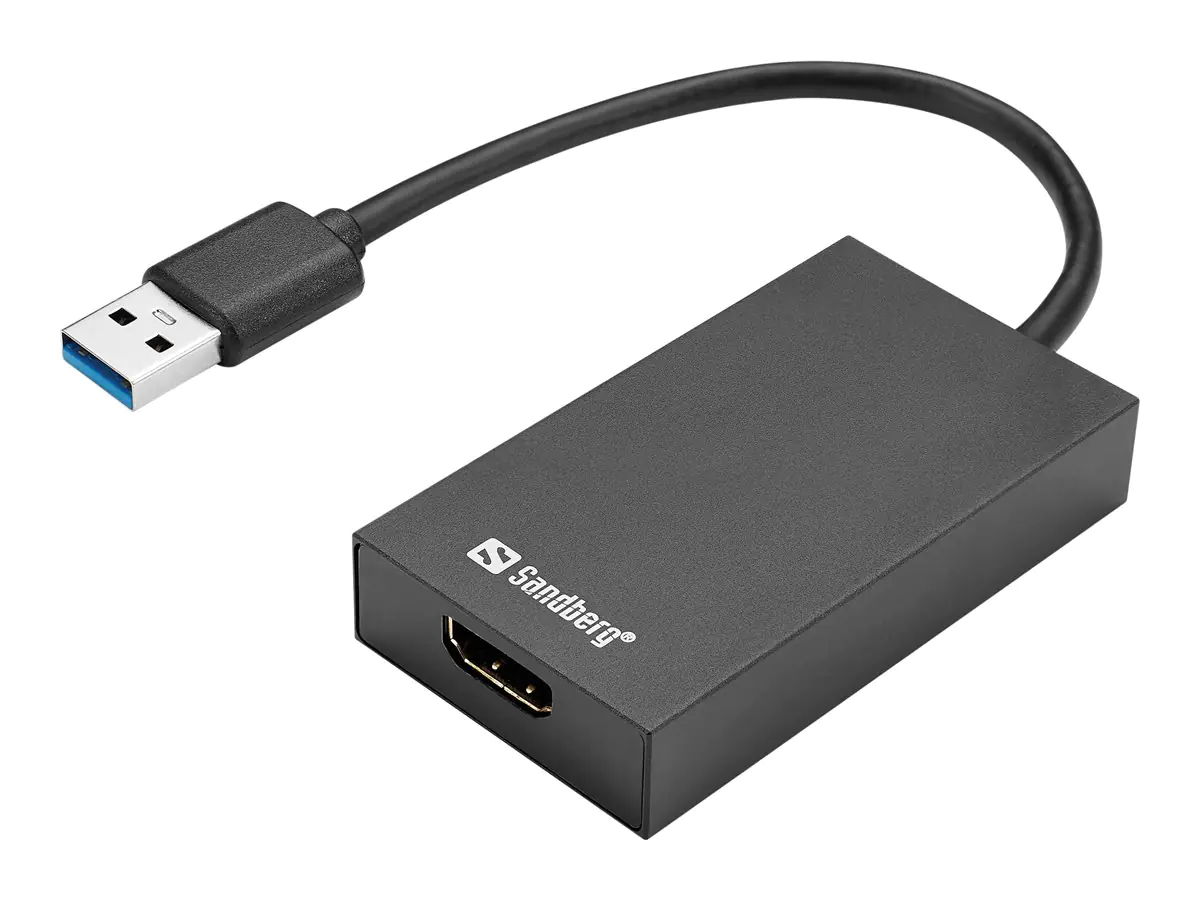 SANDBERG Videoadapter - USB Typ A männlich zu HDMI weiblich - 1920 x 1080 (1080p)