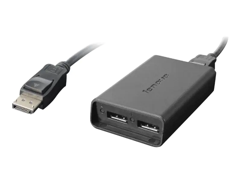 Lenovo - DisplayPort-Adapter - DisplayPort (M) zu DisplayPort (W) - für ThinkCentre M75s Gen 2; M75t Gen 2; ThinkEdge SE30; SE50; ThinkStation P330 Gen 2; P350