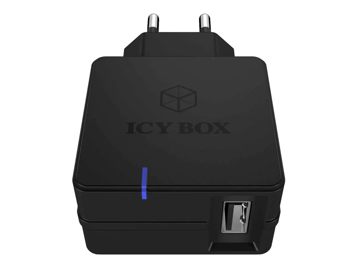Icy Box Icy Box IB-CH101Q - Netzteil - 2 A - QC 2.0 (USB)