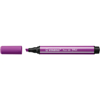 STABILO® Fasermaler Pen 68 MAX 1-5mm pink nicht auswaschbar STABILO® Fasermaler Pen 68 MAX 1-5mm pink nicht auswaschbar
