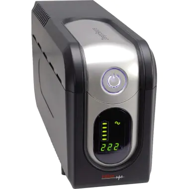 ROLINE DesignSecure 625 - USV - Wechselstrom 230 V - 625 VA - Schwarz, Silber