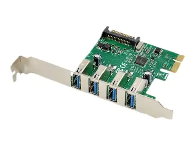 Conceptronic Emrick U34 - USB-Adapter - PCIe Low-Profile - USB 3.0 x 4