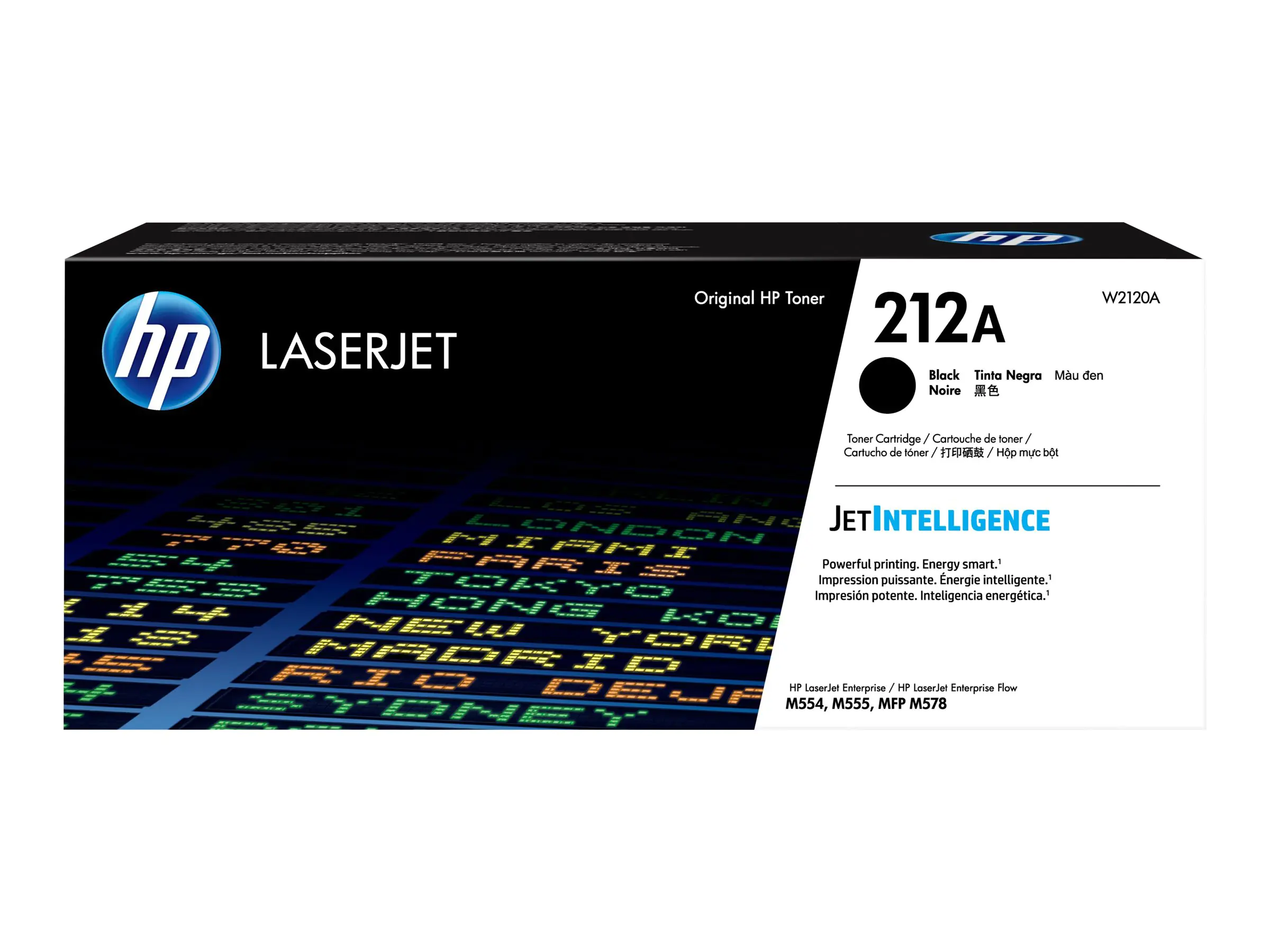 HP 212A - Schwarz - original - LaserJet - Tonerpatrone (W2120A) - f?r Color LaserJet Enterprise M555, MFP M578; LaserJet Enterprise Flow MFP M578 HP 212A - Schwarz - original - LaserJet - Tonerpatrone (W2120A) - f?r Color LaserJet Enterprise M555, MFP M578; LaserJet Enterprise Flow MFP M578