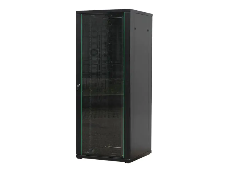 VALUE - Schrank Netzwerkschrank - Schwarz, RAL 9004 - 42HE - 48.3 cm (19")