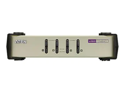 ATEN CubiQ CS84U - KVM-Switch - 4 x KVM port(s) - 1 lokaler Benutzer - Desktop