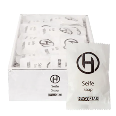 HYGOSTAR Seife nicht dermatologisch getestet 50 x 20 g/Pack. HYGOSTAR Seife nicht dermatologisch getestet 50 x 20 g/Pack.