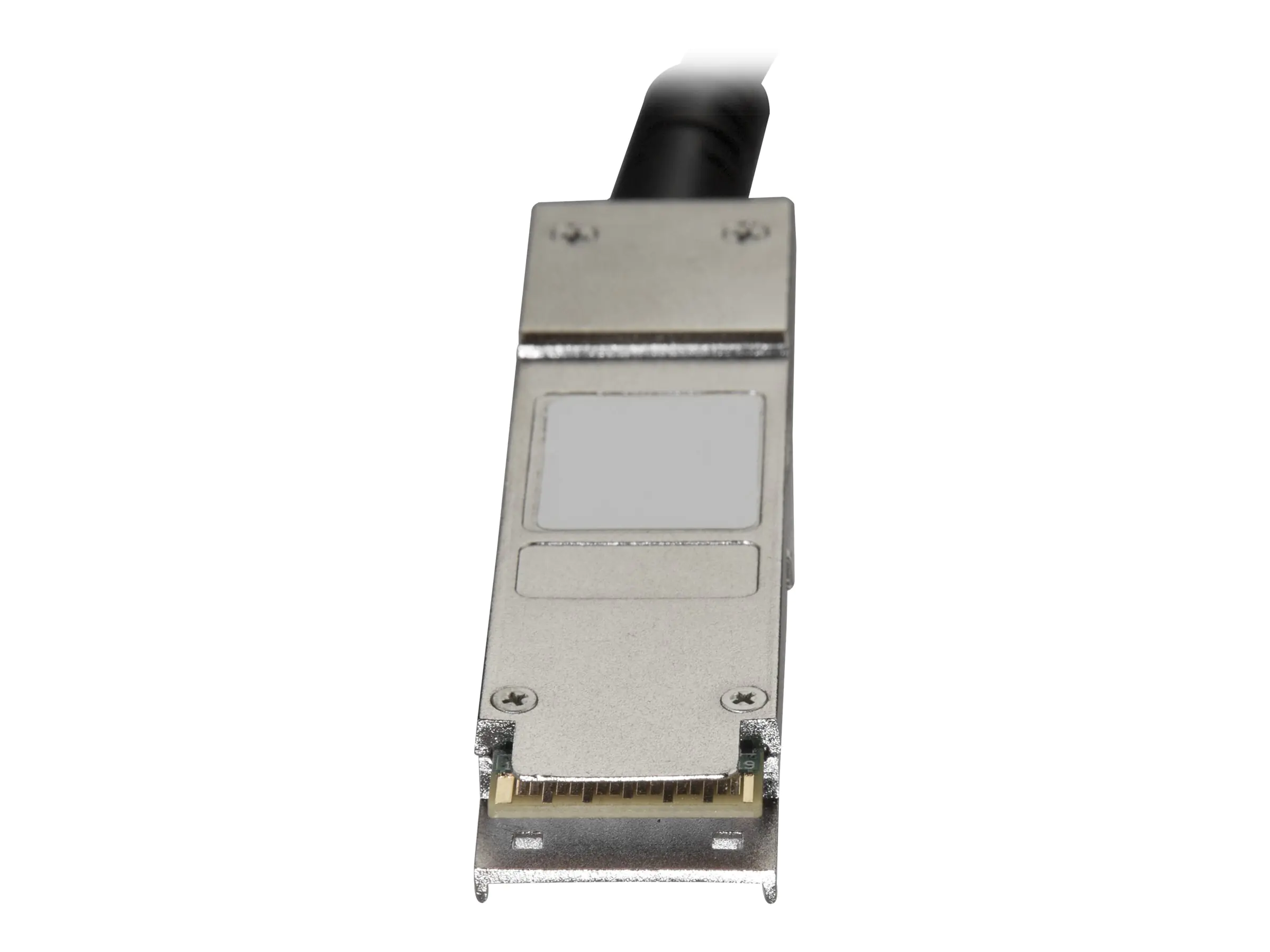 StarTech 1m QSFP+ Direktverbindungskabel - MSA konform - 40G QSFP+ Kabel - Passives Twinax Kabel - QSFP Kabel - 40GBase Direktanschlusskabel - QSFP+ eingerastet zu QSFP+ eingerastet - 1 m - twinaxial - SFF-8436 - passiv - Schwarz