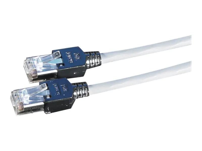 Secomp DRAKA - Patch-Kabel - RJ-45 (M) zu RJ-45 (M) - 50 cm - SFTP - CAT 5e - halogenfrei - Grau