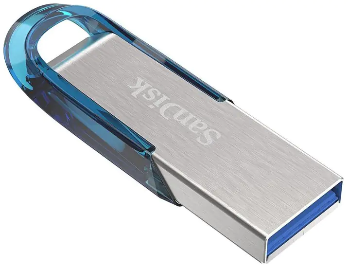SanDisk Ultra Flair - USB-Flash-Laufwerk - 64 GB - USB 3.0 - Blau SanDisk Ultra Flair - USB-Flash-Laufwerk - 64 GB - USB 3.0 - Blau