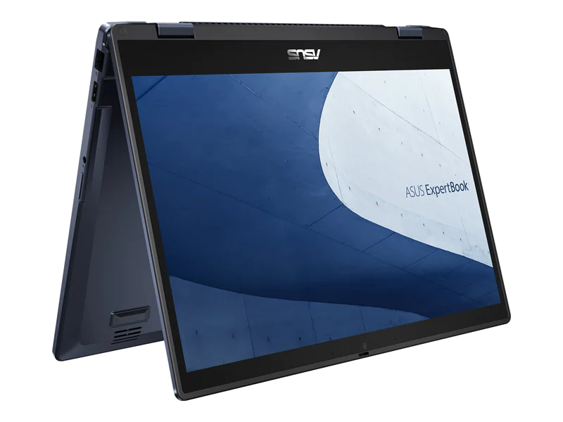 ASUS ExpertBook B3 Flip B3402FBA-LE0172X - Flip-Design - Intel Core i5 1235U - Win 11 Pro - Intel Iris Xe Grafikkarte - 16 GB RAM - 512 GB SSD NVMe - 35.6 cm (14") IPS Touchscreen 1920 x 1080 (Full HD) - Wi-Fi 6E, Bluetooth - Star Black - kbd: Deutsch - m