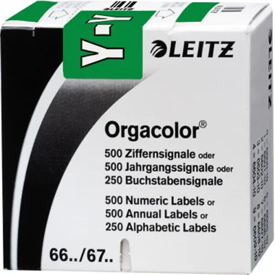 Leitz Buchstabensignal Orgacolor 66291000 T violett 250 St./Pack. Leitz Buchstabensignal Orgacolor 66291000 T violett 250 St./Pack.