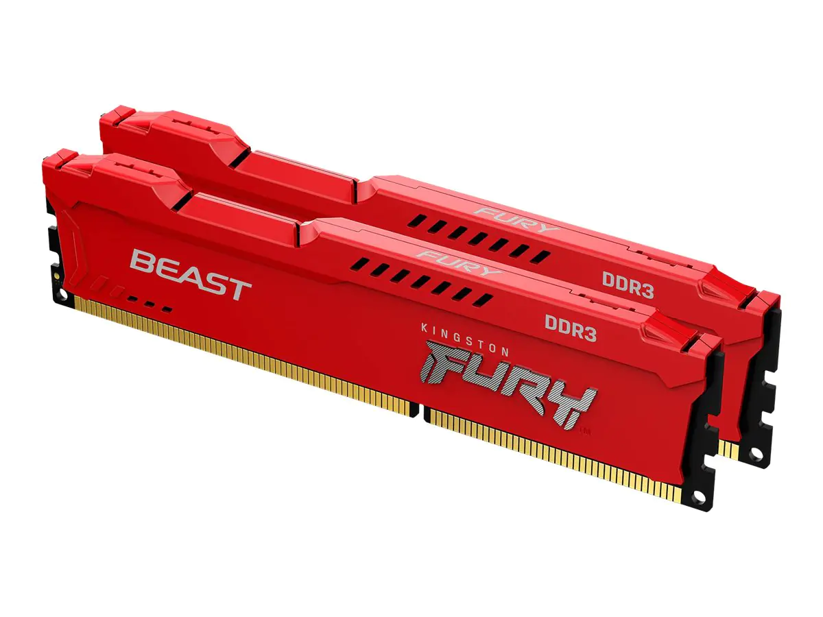 Kingston FURY Beast - DDR3 - Kit - 16 GB: 2 x 8 GB DIMM 240-PIN - KF316C10BRK2/16