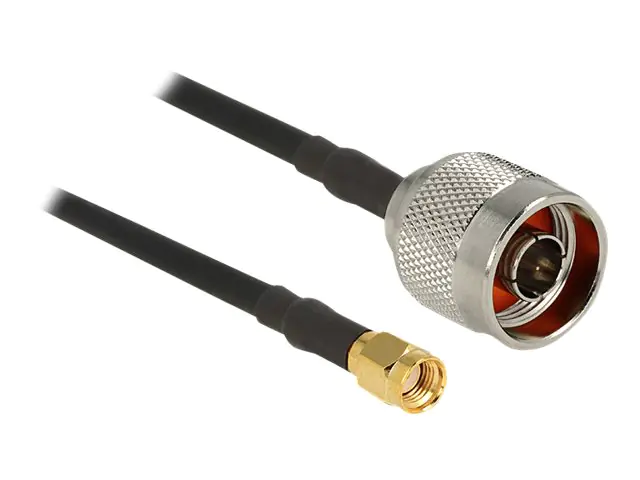 Delock Antennenkabel - SMA Stecker zu N-Anschluss 89466