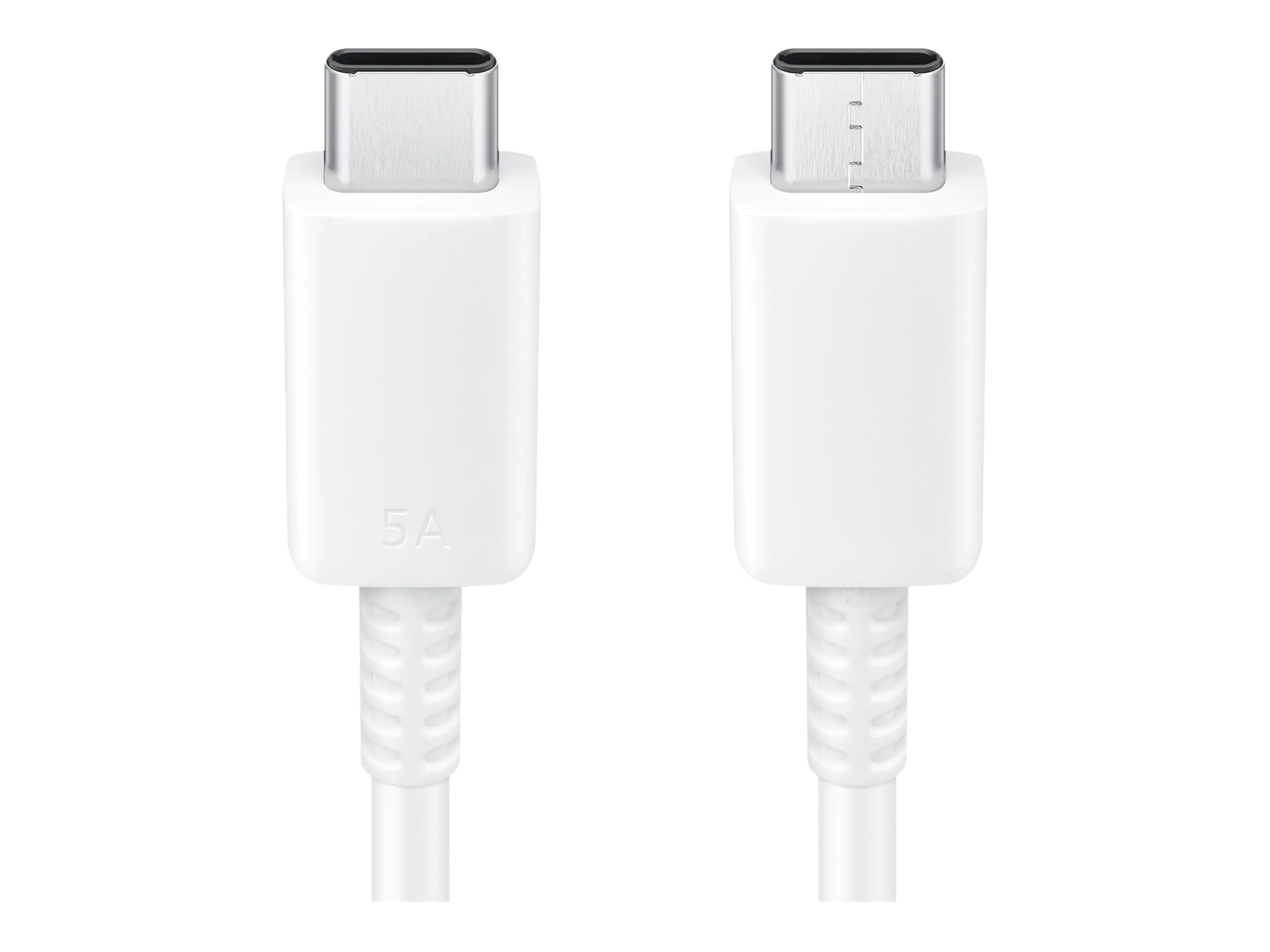 Samsung EP-DN975 - USB-Kabel - 24 pin USB-C (M) zu 24 pin USB-C (M) - USB 2.0 - 1 m - USB-Stromversorgung (5A, 100 W) - weiß - für Galaxy Note10, Note10+, Note10+ 5G