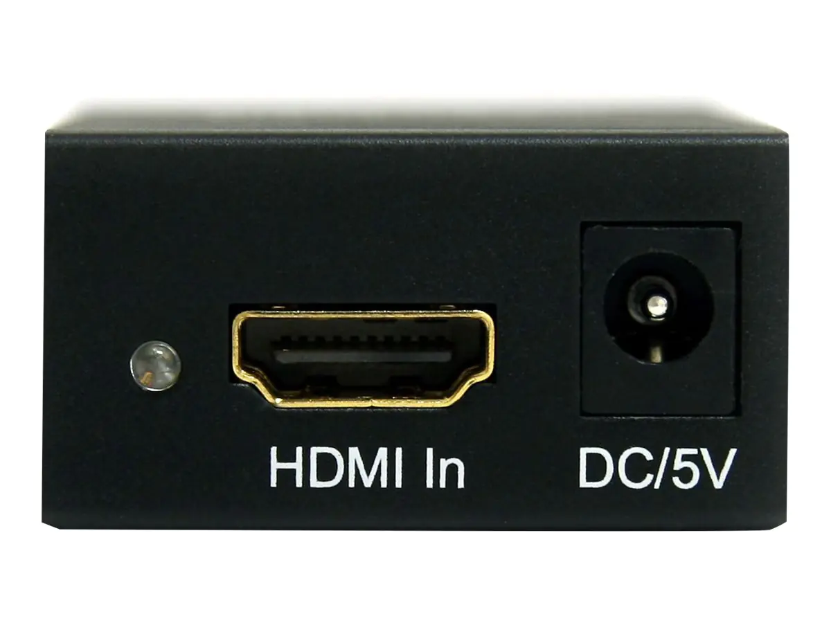 StarTech.com HDMI auf Displayport aktiv Adapter/ Konverter - Schwarz - HDMI2DP