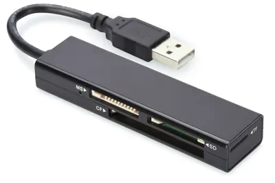 Ednet USB 2.0 Multi Card Reader - Kartenleser (CF II, MS, MS PRO, MMC, SD, MS PRO Duo, CF, TransFlash, microSD, SDHC) - USB 2.0 Ednet USB 2.0 Multi Card Reader - Kartenleser (CF II, MS, MS PRO, MMC, SD, MS PRO Duo, CF, TransFlash, microSD, SDHC) - USB 2.0
