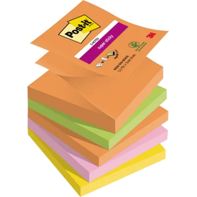Post-it Haftnotiz R330-5SS-BOOS 76x76mm 90Blatt 5St. Post-it Haftnotiz R330-5SS-BOOS 76x76mm 90Blatt 5St.