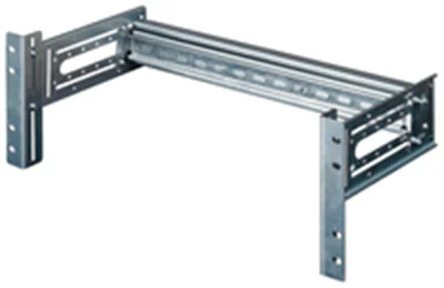 Equip Rails 19', 4HE Din, RAL7035 Grau, Regal-Schiene, Grau, 1,77 kg EZR-DIN-4