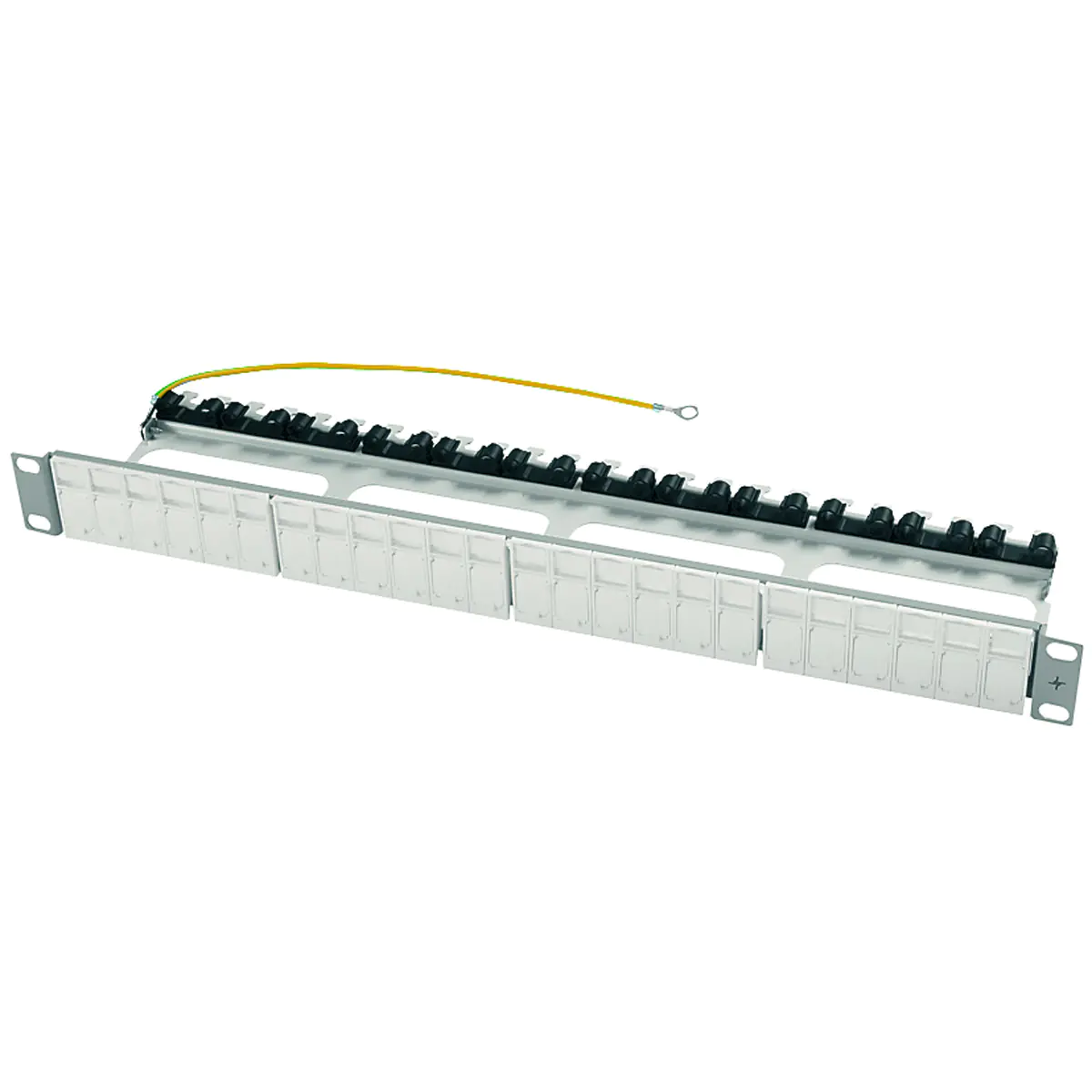 Telegärtner Karl Gärtner TELEG. 19"-Modultr. Flex für AMJ-S/AMJ/U incl. 24x snap-in-Modulaufn RAL -