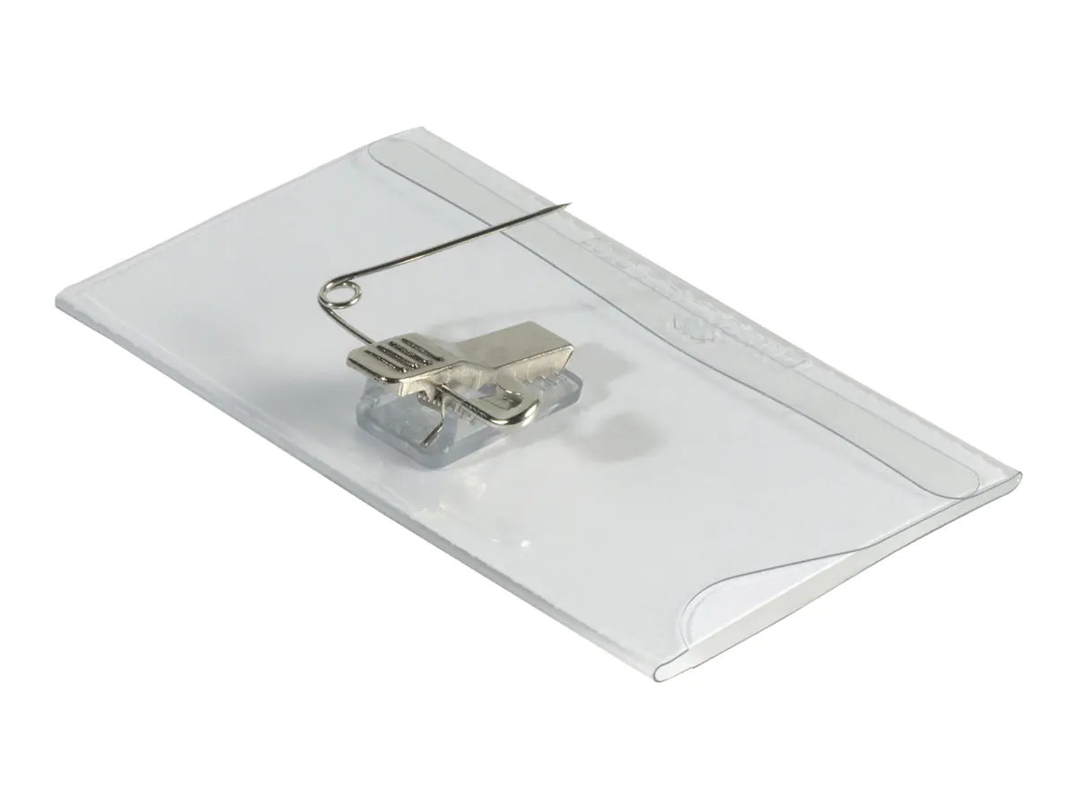 DURABLE Namenschild 810119 90x54mm Kunststoff tr 50 St./Pack.