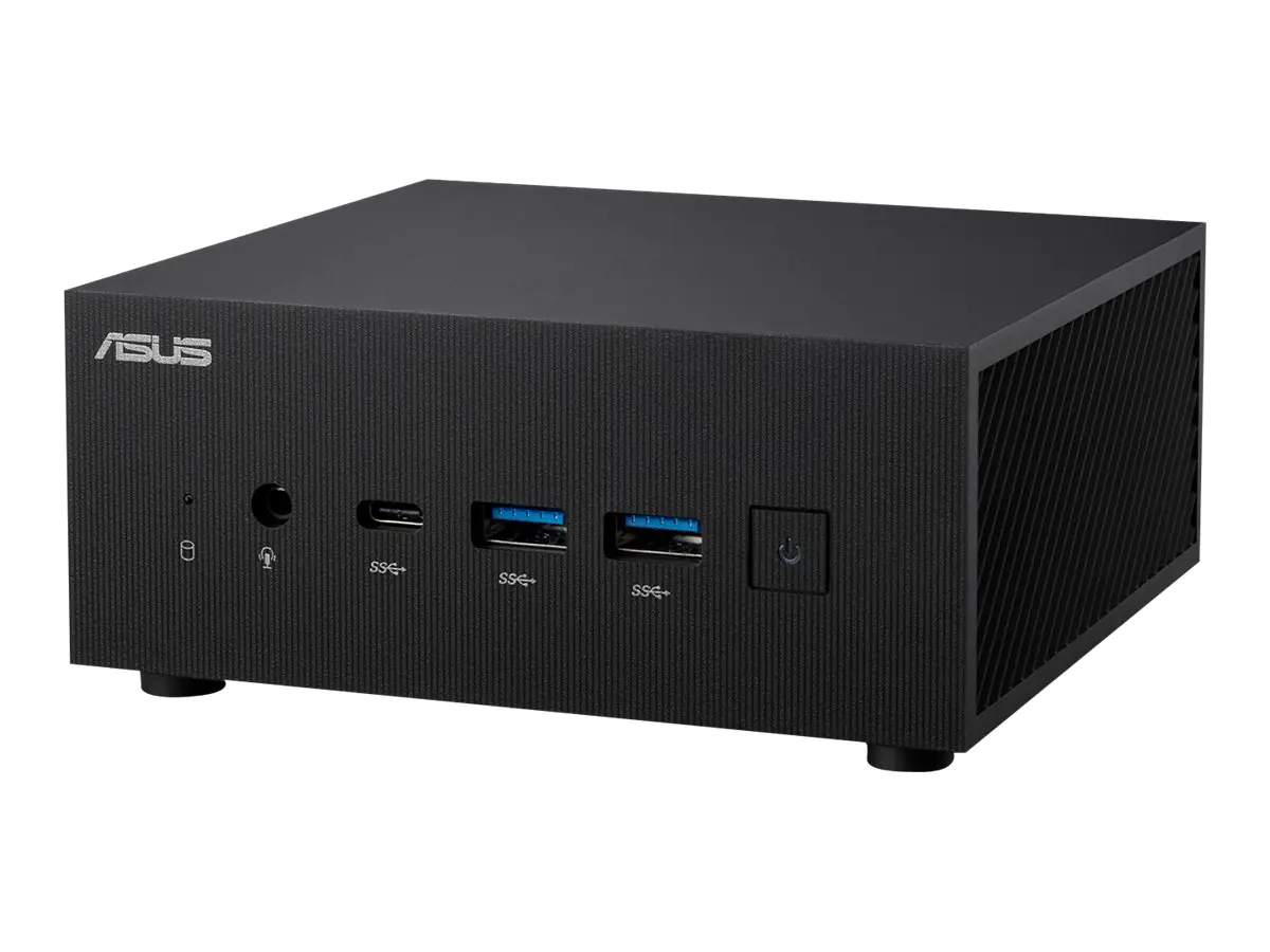 ASUS ExpertCenter PN64 BB7014MD - Barebone - Mini-PC - 1 x Core i7 12700H / 2.3 GHz - RAM 0 GB - Intel Iris Xe Grafikkarte - 1GbE, 2.5GbE, Wi-Fi 6E, Bluetooth 5.2 - WLAN: 802.11a/b/g/n/ac/ax (Wi-Fi 6E), Bluetooth 5.2 - Schwarz