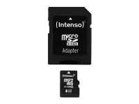 Intenso Class 10 - Flash-Speicherkarte (microSDHC/SD-Adapter 3413450
