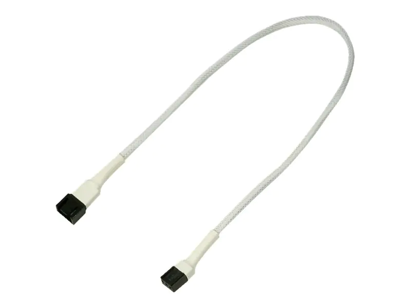Nanoxia Verlängerungskabel für Lüfterspannungsversorgung - Molex, 3-polig (W) NX3PV30W
