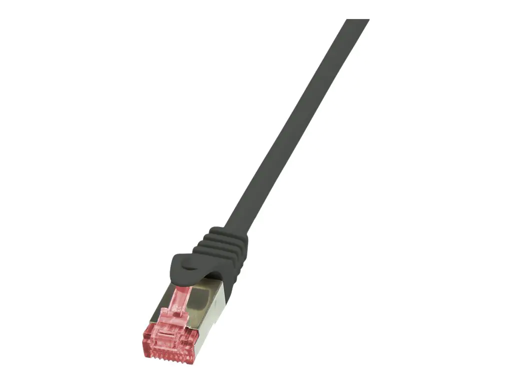 LogiLink PrimeLine - Patch-Kabel - RJ-45 (M) zu RJ-45 (M) - 5 m - SFTP, PiMF - CAT 6 - halogenfrei, geformt, ohne Haken - Gelb