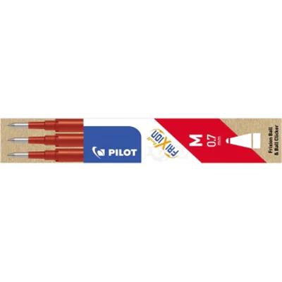 PILOT Tintenrollermine FriXion BLS-FR7-R-S3 2261002F rt 3St. PILOT Tintenrollermine FriXion BLS-FR7-R-S3 2261002F rt 3St.