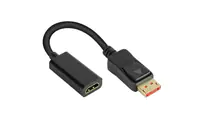 Good Connections Adapter DisplayPort 1.4 Stecker an HDMI 2.0b Buchse 4K a60Hz vergoldete Kontakte -