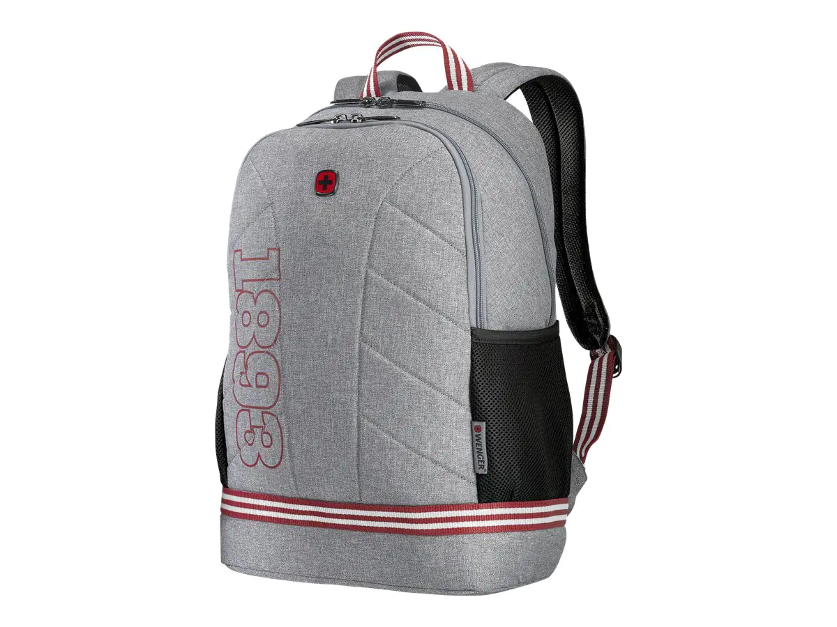 Wenger Quadma - Notebook-Rucksack - 40.6 cm (16") - Heather Gray