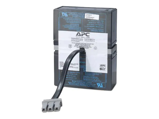 APC Replacement Battery Cartridge #33 - USV-Akku - 1 x Batterie - Bleisäure - holzkohlefarben - für P/N: BR1100CI, BR1100CI-IN, BR650CI, BR650CI-RS, BT1500, BT1500BP, SC1000ICH, SN1000