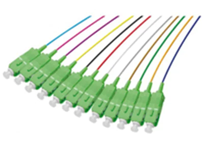 exertis Connect - Anschlussleitung, Lötfahne - SC/APC Einzelmodus (M) - 2 m - Glasfaser - OS2 - halogenfrei