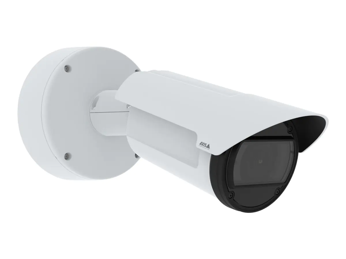 AXIS Q18 Series Q1806-LE - Netzwerk-Überwachungskamera - Bullet - Außenbereich - witterungsbeständig / schlagfest - Farbe (Tag&Nacht) - 4 MP - 2880 x 1620 - Automatische Irisblende - verschiedene Brennweiten - Audio - GbE - H.264, H.265, MJPEG - DC 10 - 2