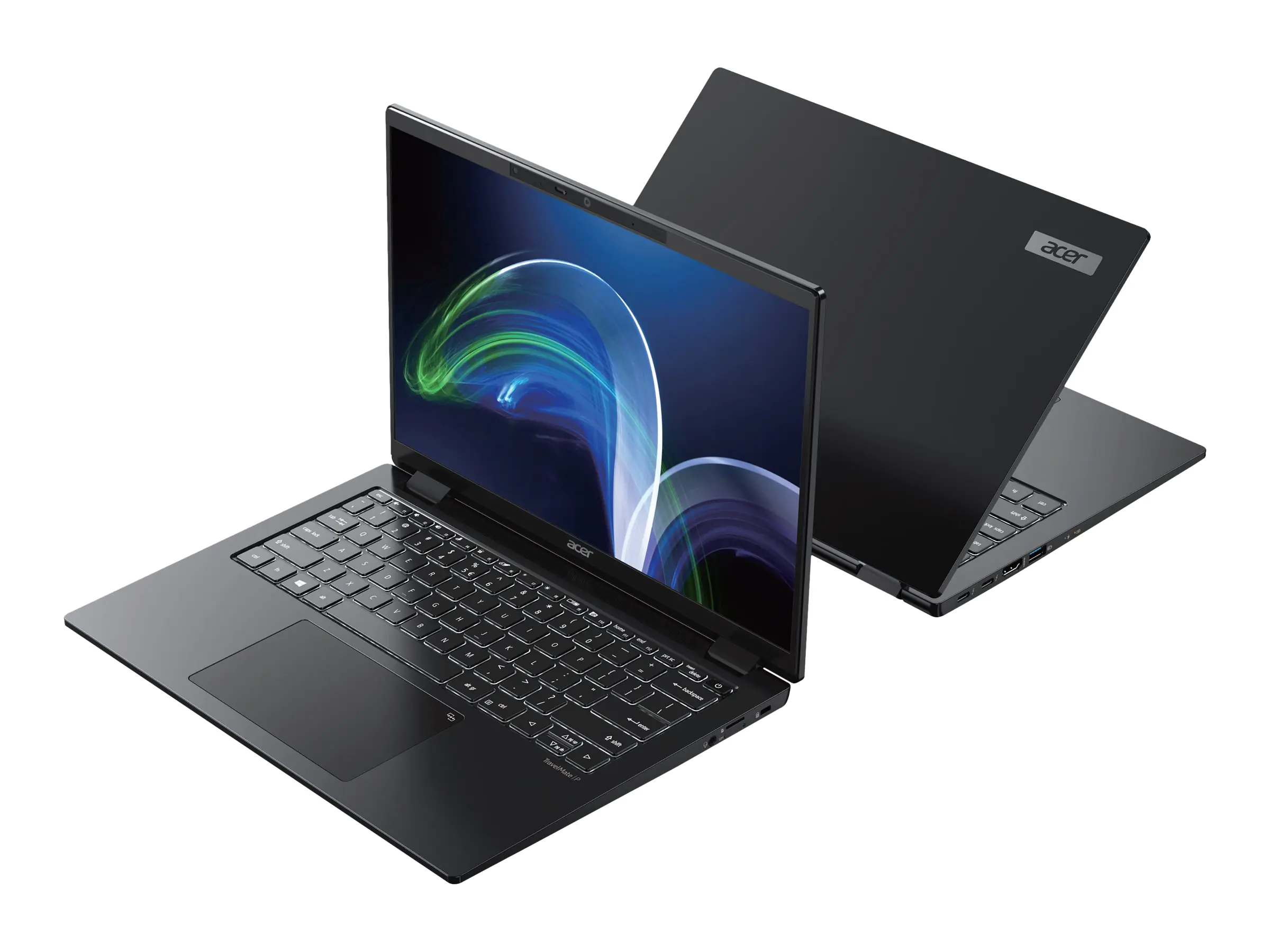 Acer TravelMate P6 TMP614P-52 - Intel Core i7 1165G7 - Win 10 Pro 64-Bit - Iris Xe Graphics - 16 GB RAM - 512 GB SSD NVMe - 35.6 cm (14") IPS 1920 x 1200 - Wi-Fi 6 - Galaxy Black - kbd: Deutsch
