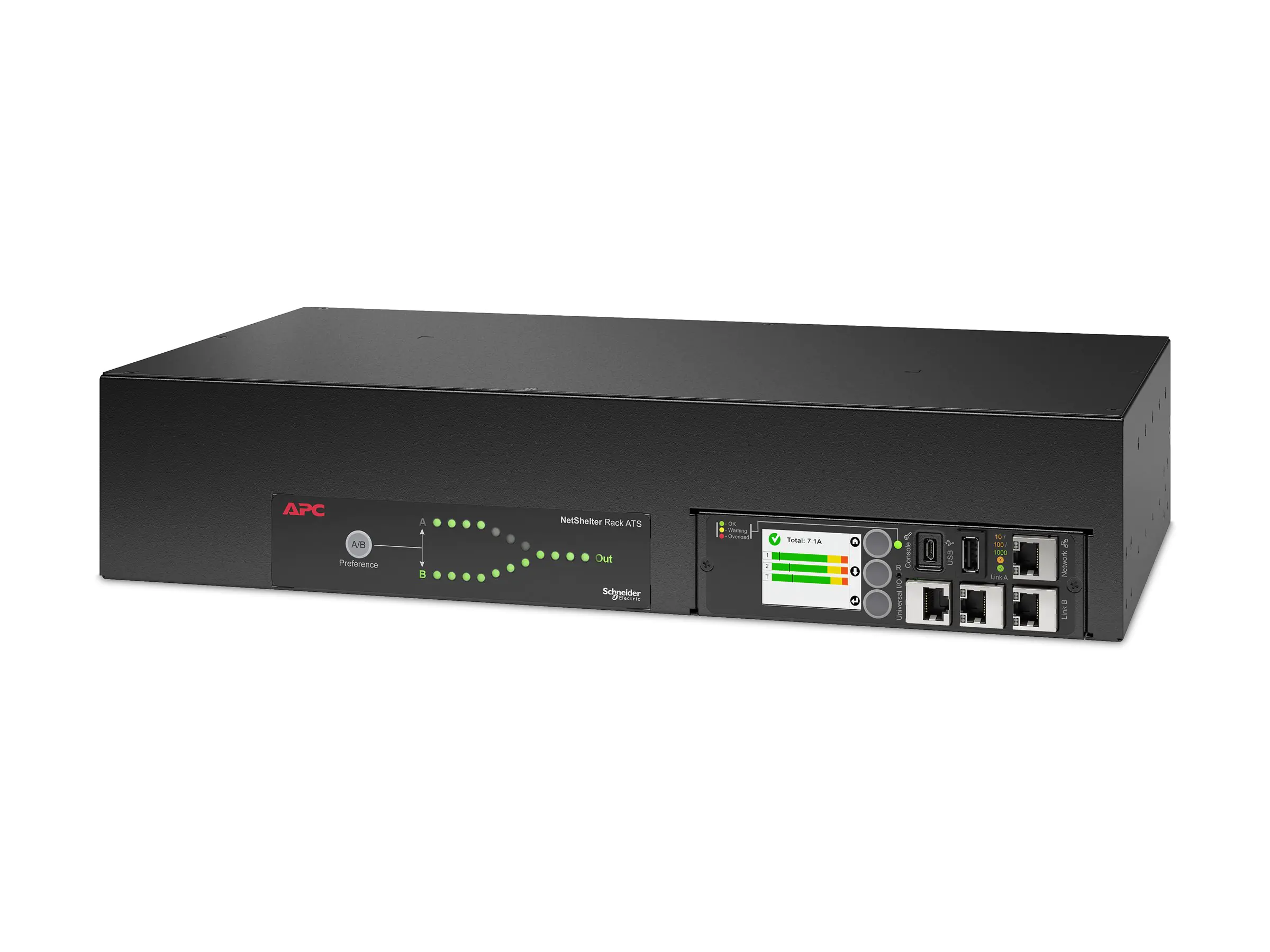 APC NetShelter - Automatisches Netzumschaltgerät (Rack - einbaufähig) AP4424A