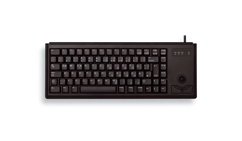 CHERRY Compact-Keyboard G84-4400 - Tastatur - USB - Deutsch - Schwarz CHERRY Compact-Keyboard G84-4400 - Tastatur - USB - Deutsch - Schwarz