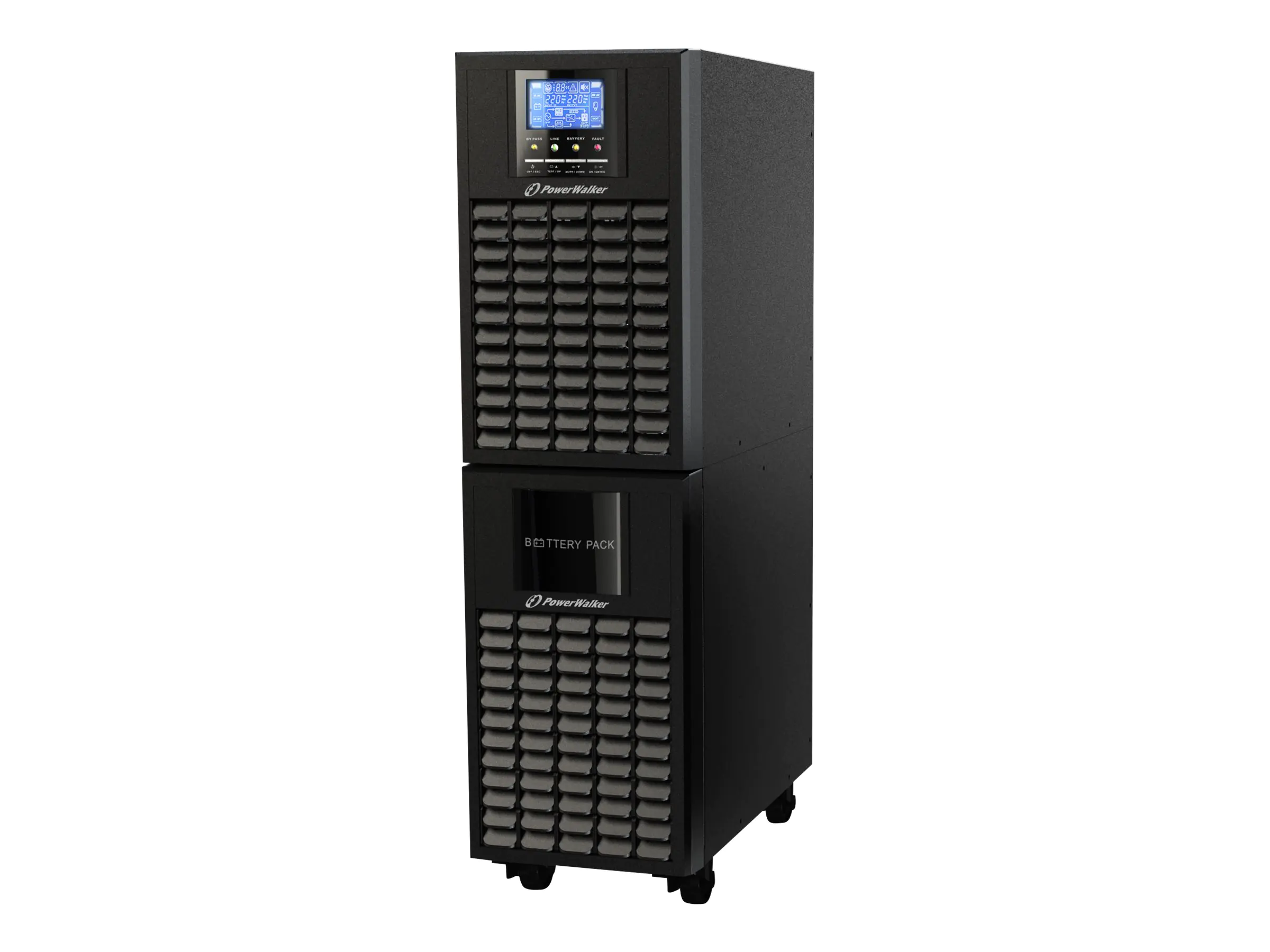 PowerWalker VFI 6000 CG PF1 - USV - 6000 Watt - 6000 VA 9 Ah - RS-232, USB - Ausgangsanschlüsse: 1